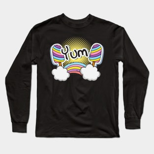 Yum Pop Art Long Sleeve T-Shirt